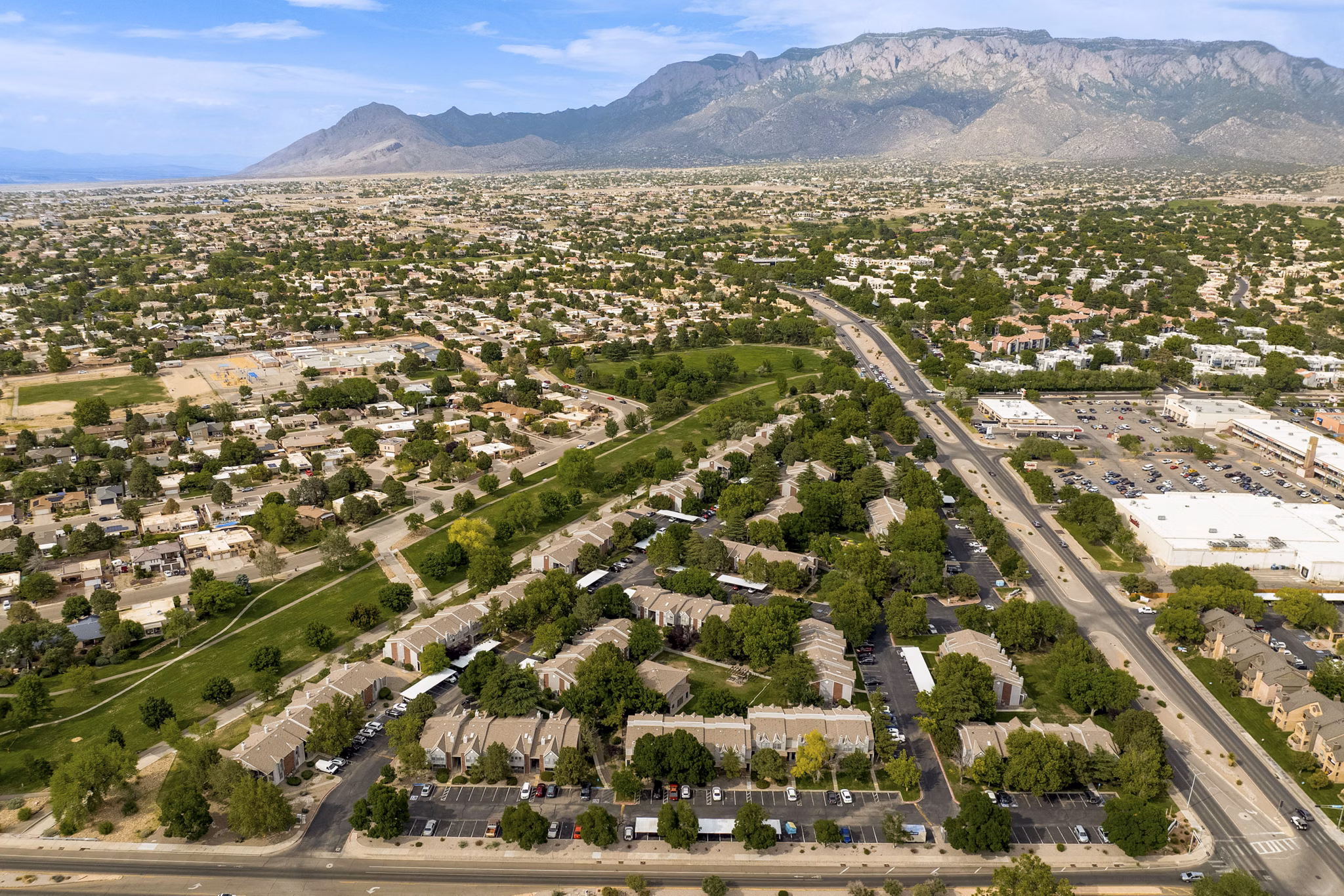 view at Spring Park Apartments 
