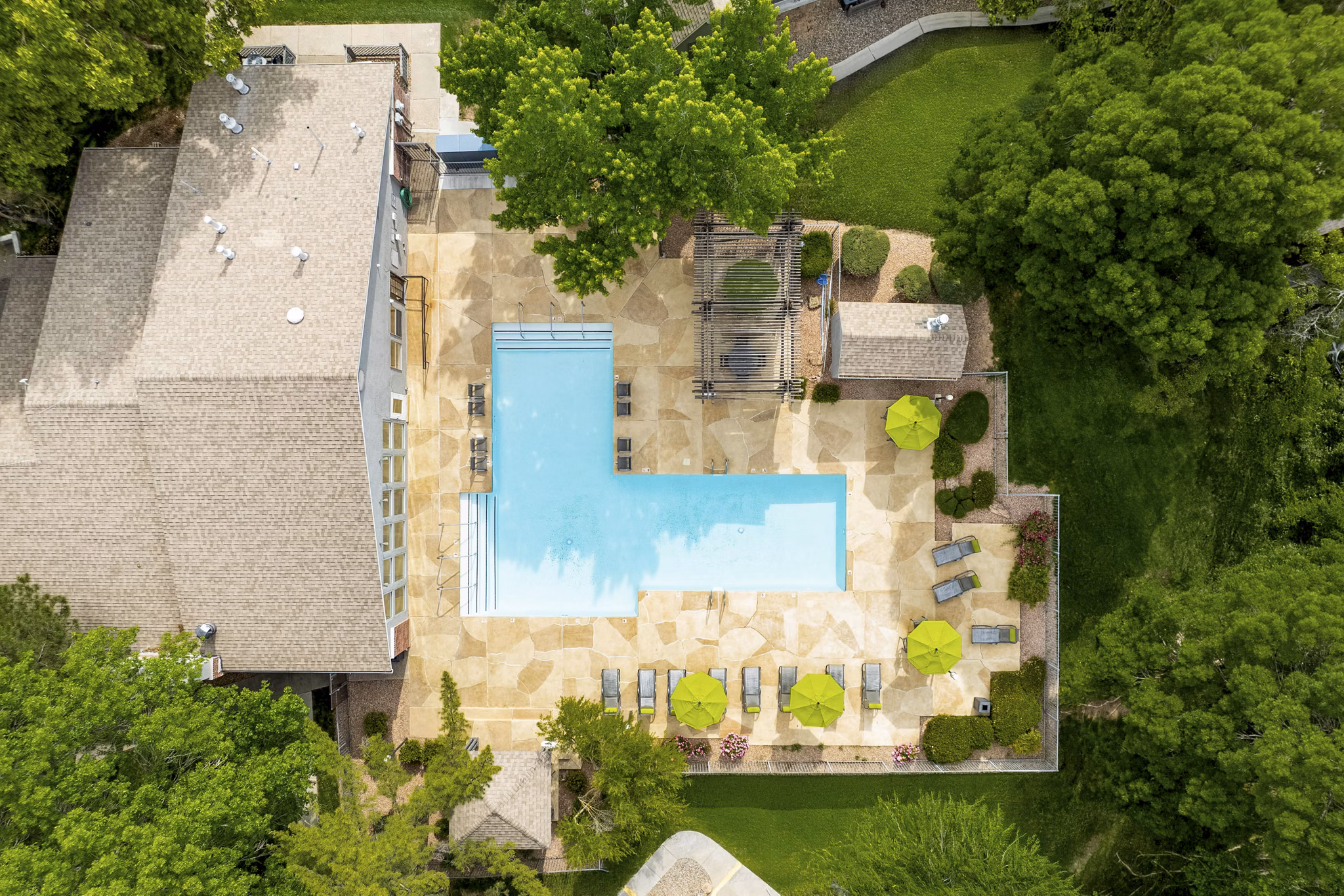 view at Spring Park Apartments 