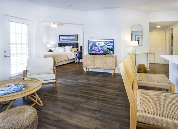 living room at Mira Flores Apartments