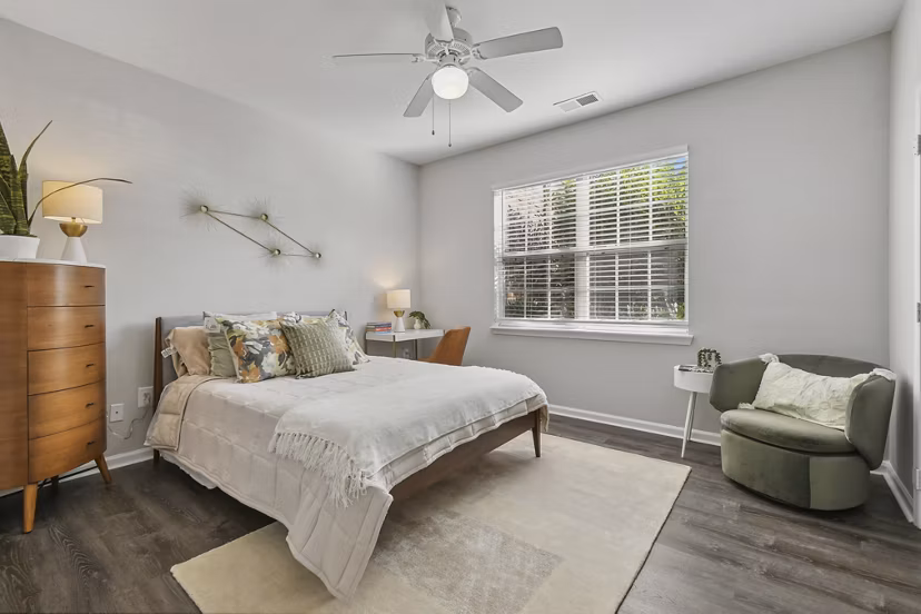 bedroom at Finley at Fairfax Corner Apartments