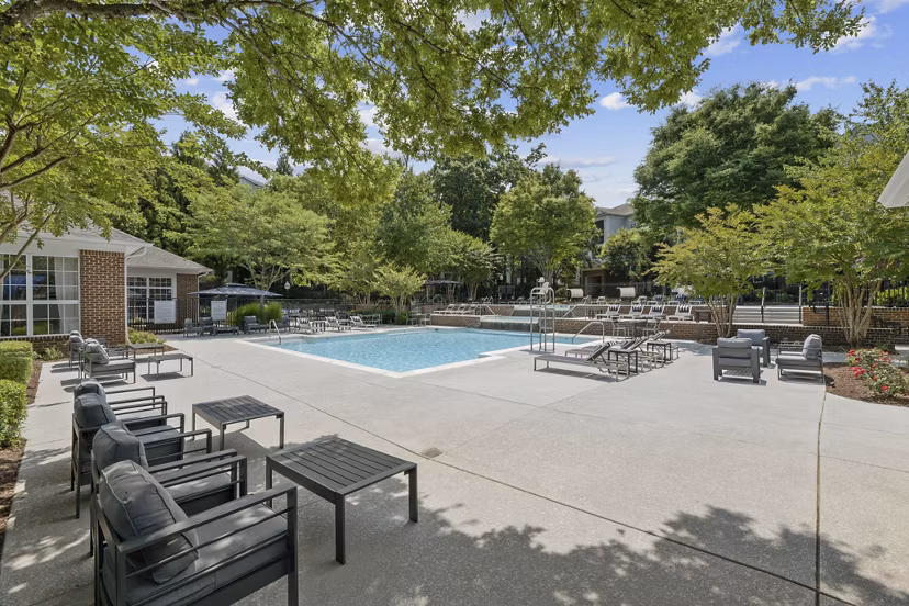 pool at Finley at Fairfax Corner Apartments