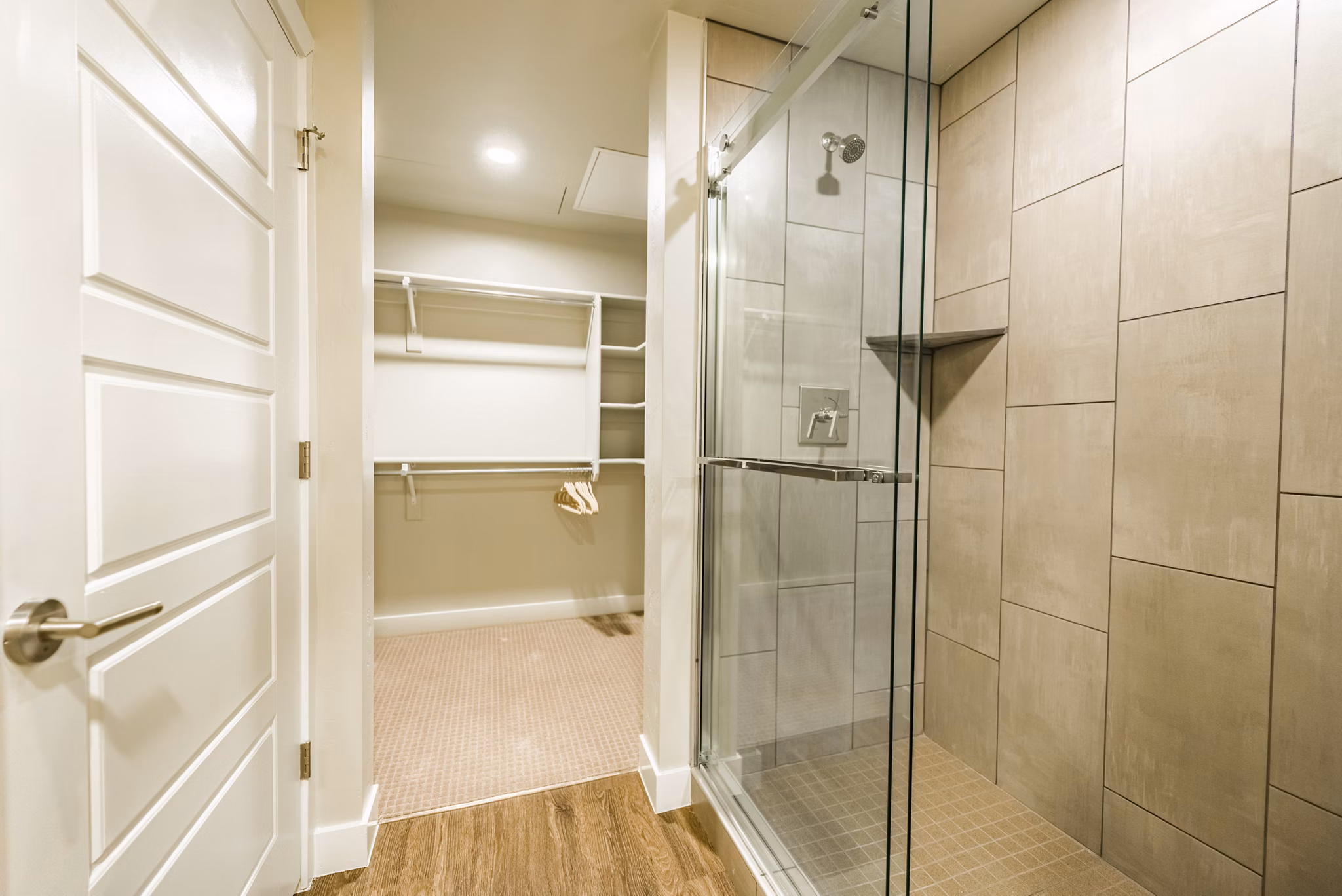 bathroom at Hardware Village Apartments
