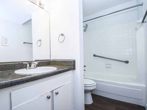 bathroom at Waterloo Flats Apartments