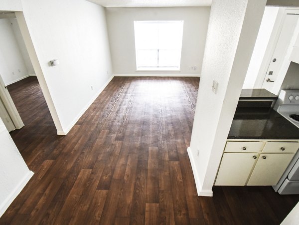 Elegant kitchen with stainless steel appliances in Waterloo Flats luxury apartments