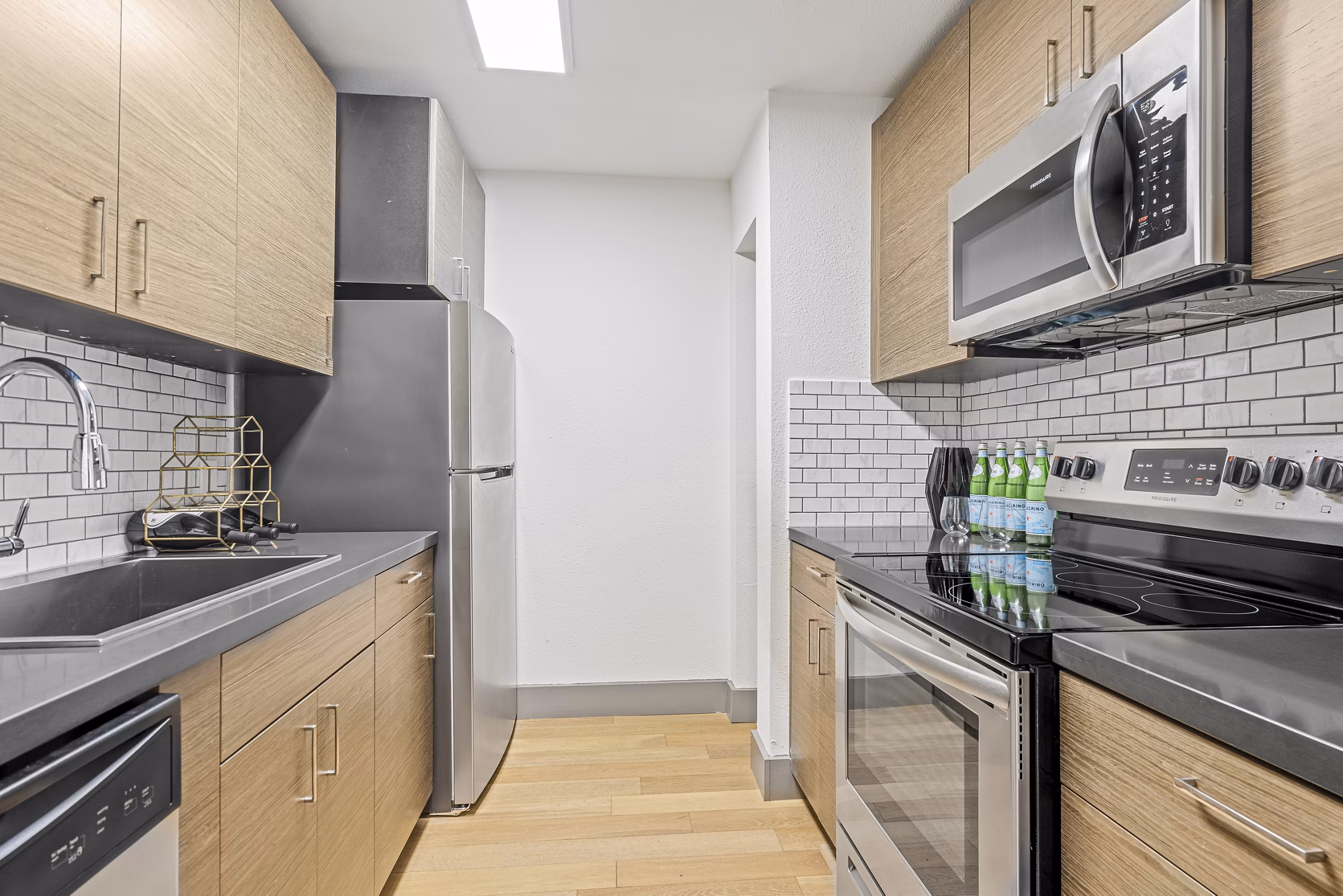 kitchen at Waterloo Flats Apartments