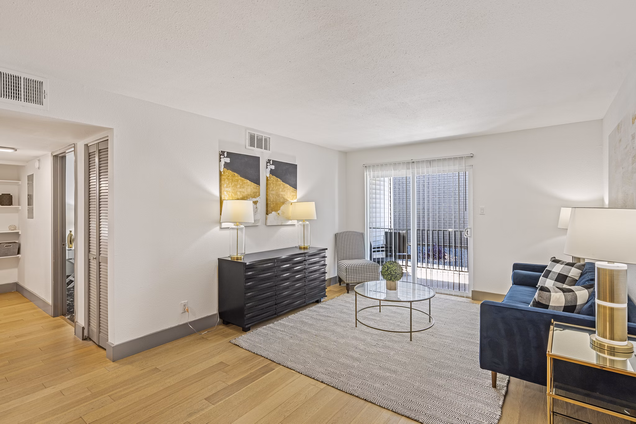 living room at Waterloo Flats Apartments