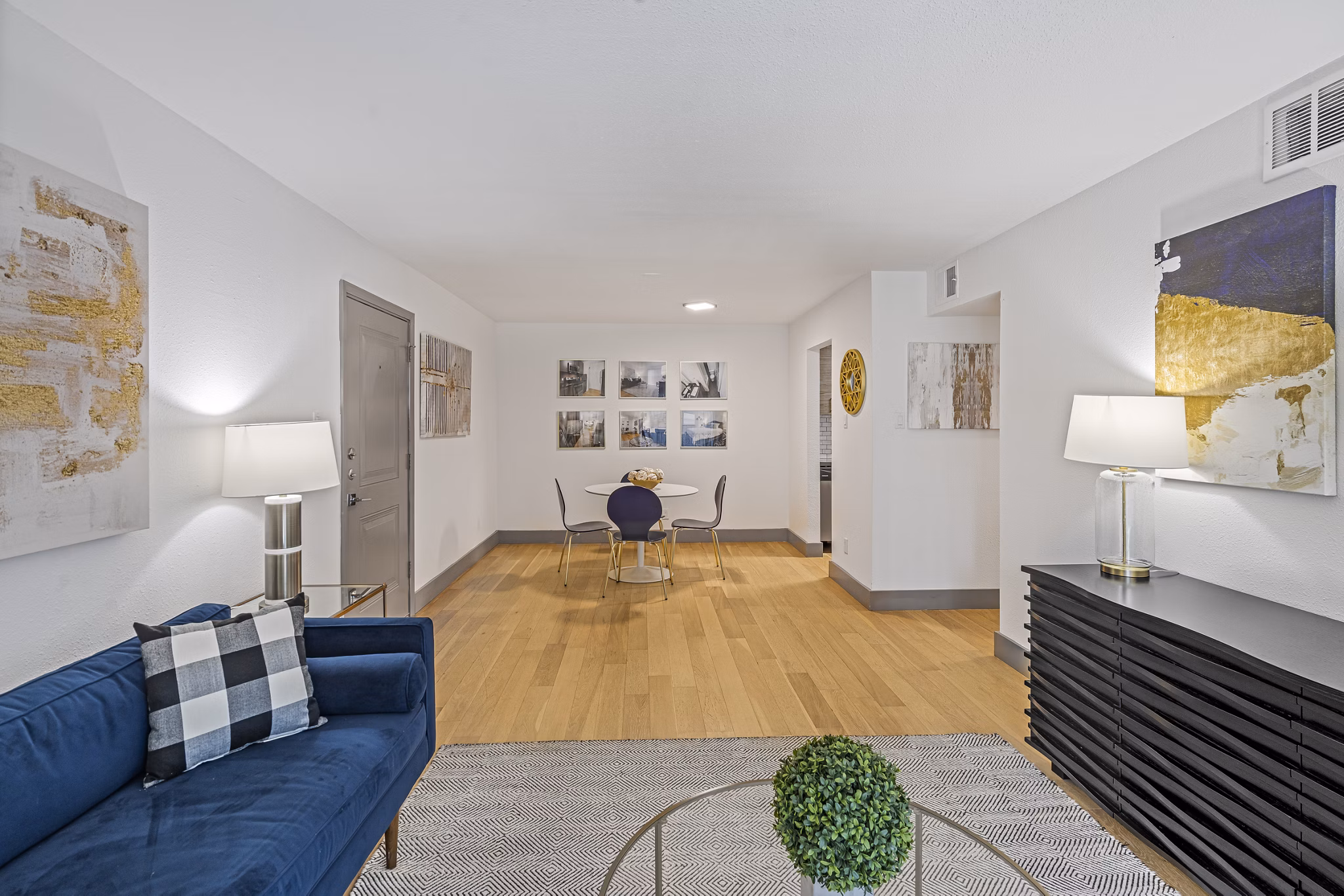 living room at Waterloo Flats Apartments
