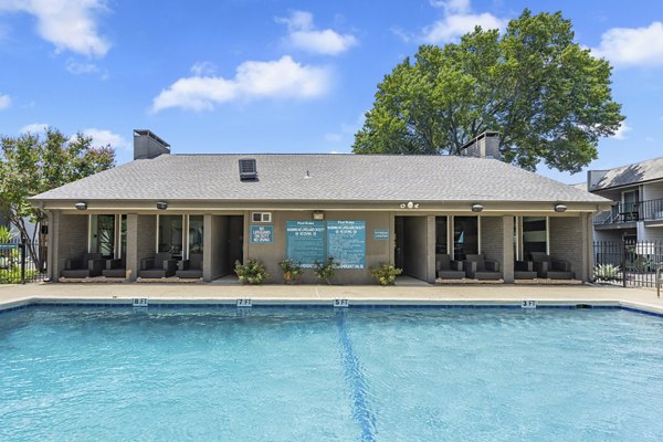 pool at Waterloo Flats Apartments
