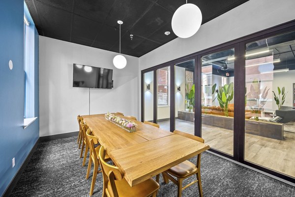 clubhouse at The Academy Apartments