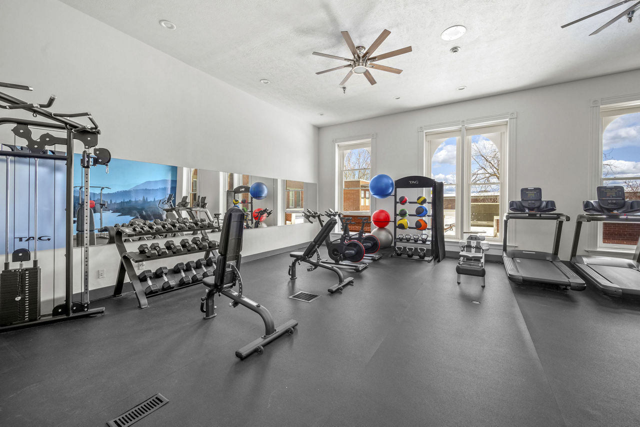 Gym at The Academy (1 of 3)
