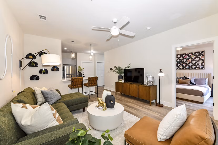 living room at Avana on Main Apartments 