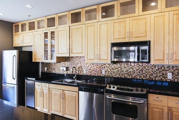Clubhouse featuring modern design and comfortable seating at Avana Southview Apartments