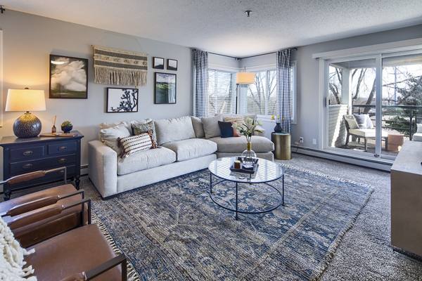 living room at Avana Southview Apartments