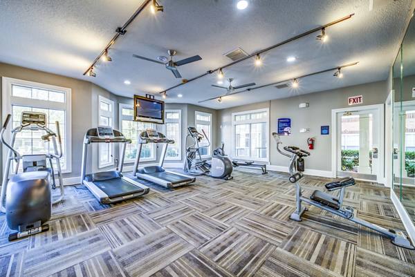 fitness center at Autumn Woods Apartments