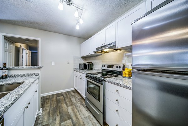 kitchen at Autumn Woods Apartments