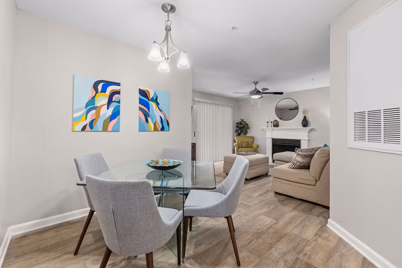 living room at Autumn Woods Apartments 