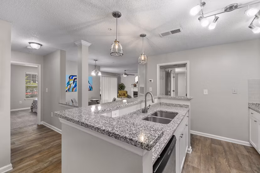 living room at Autumn Woods Apartments 