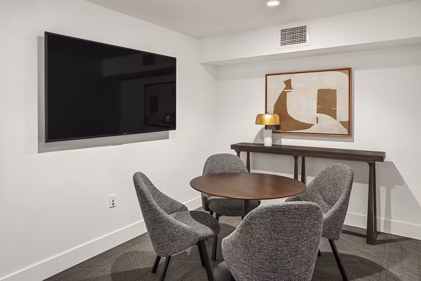 clubhouse at The Victor Apartments