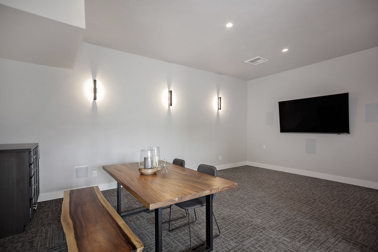 Work space at Trio Pointe