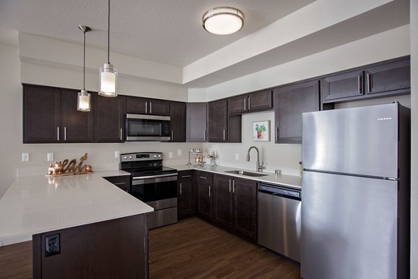 kitchen at Trio Pointe