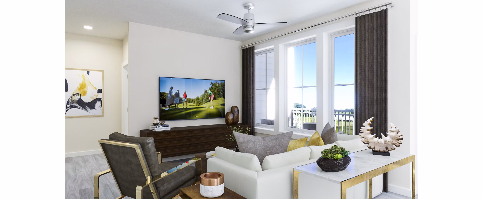 rendering at Everleigh Halcyon Village Apartments