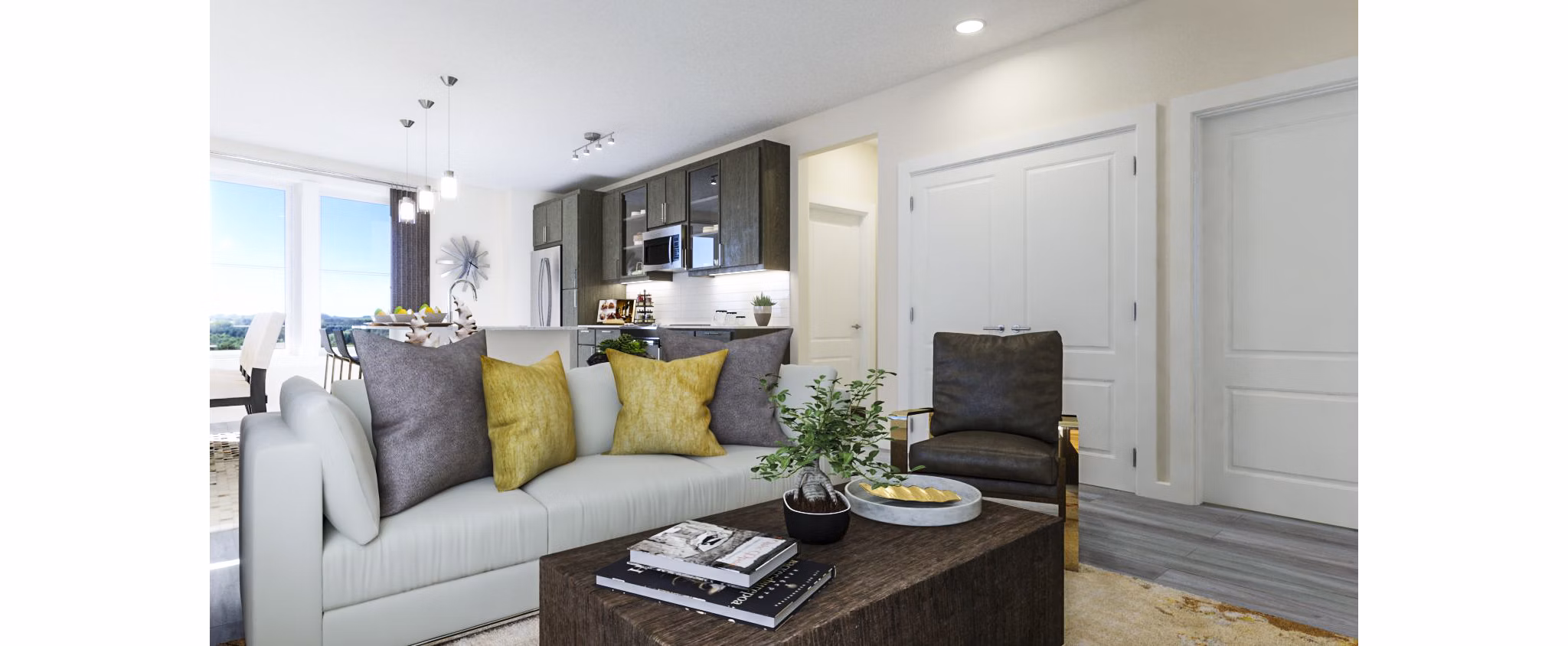 rendering at Everleigh Halcyon Village Apartments