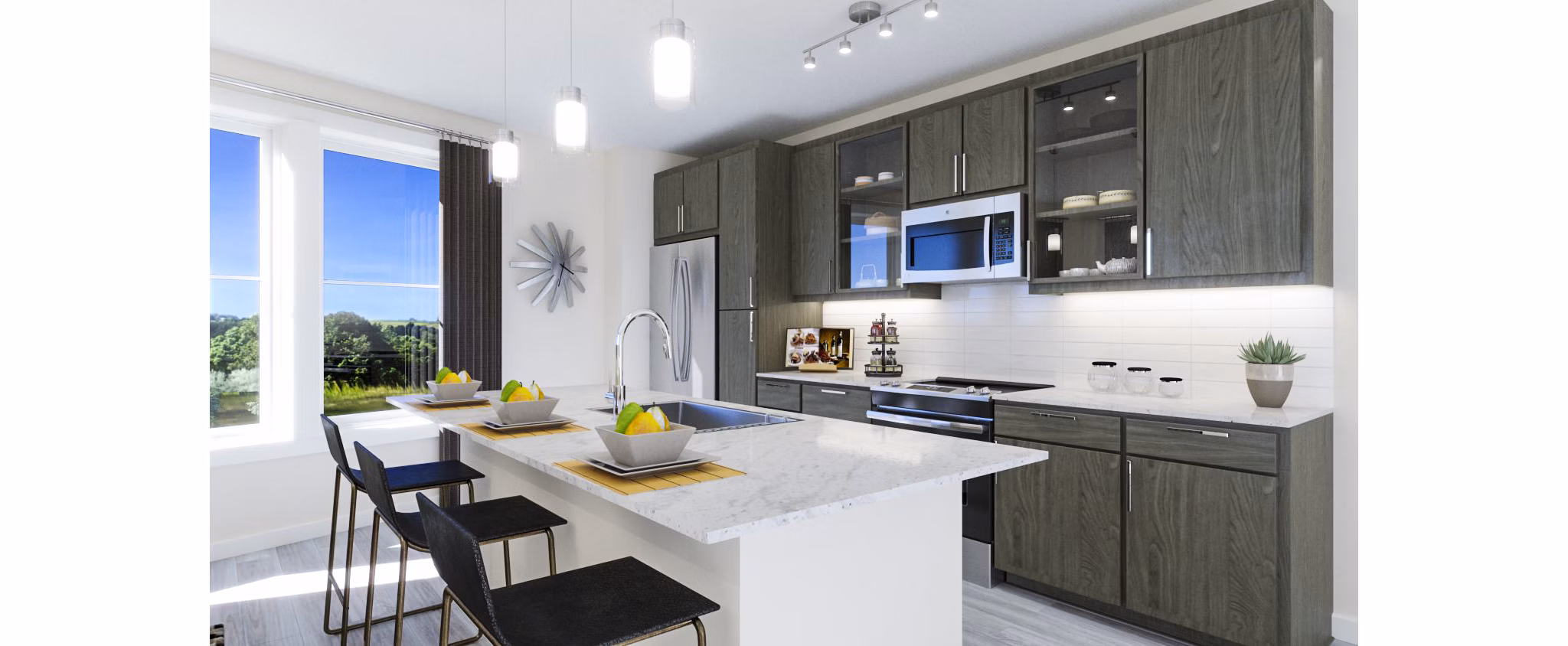 rendering at Everleigh Halcyon Village Apartments
