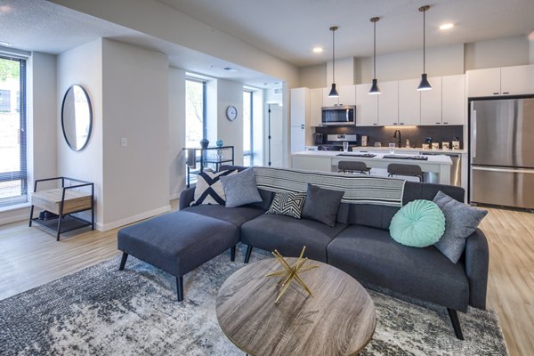 living room at Irvine Exchange Apartments