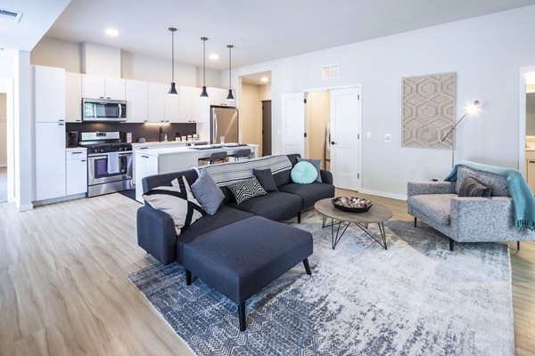 living room at Irvine Exchange Apartments