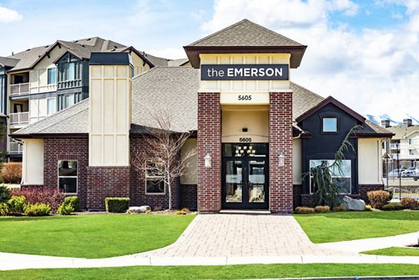 exterior at The Emerson Apartments