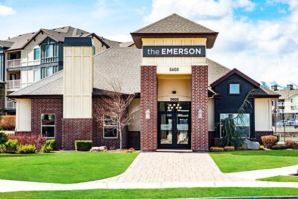 exterior at The Emerson Apartments 