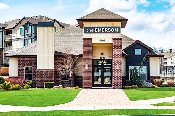 exterior at The Emerson Apartments