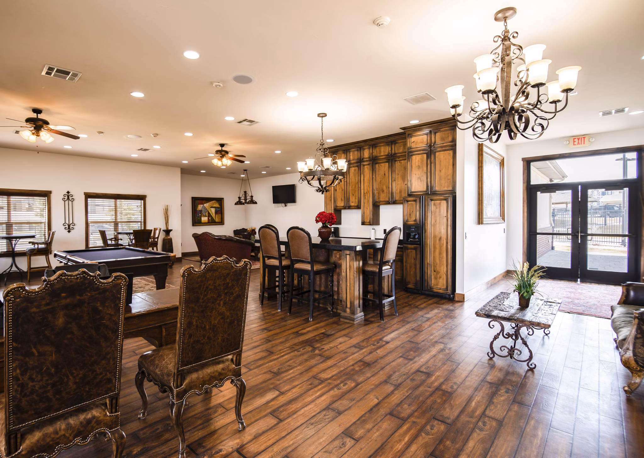 clubhouse at The Emerson Apartments 