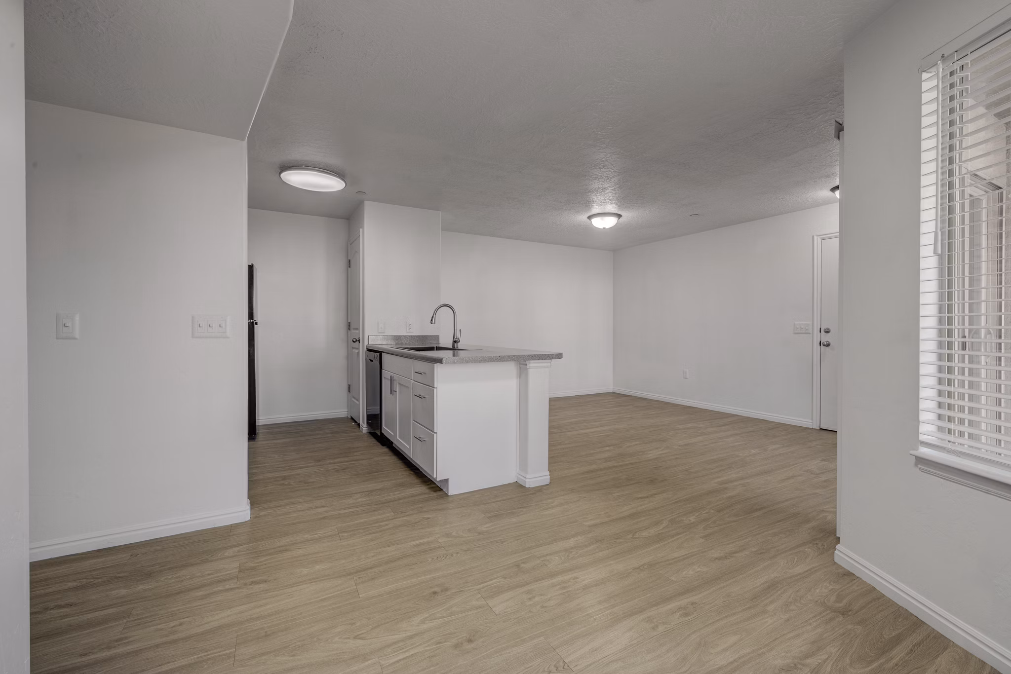 living room at The Emerson Apartments 
