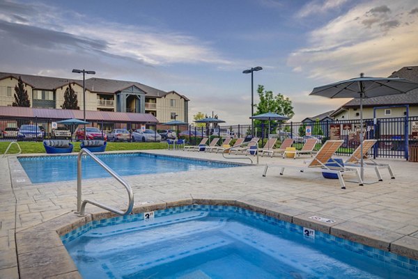 pool at The Emerson Apartments 