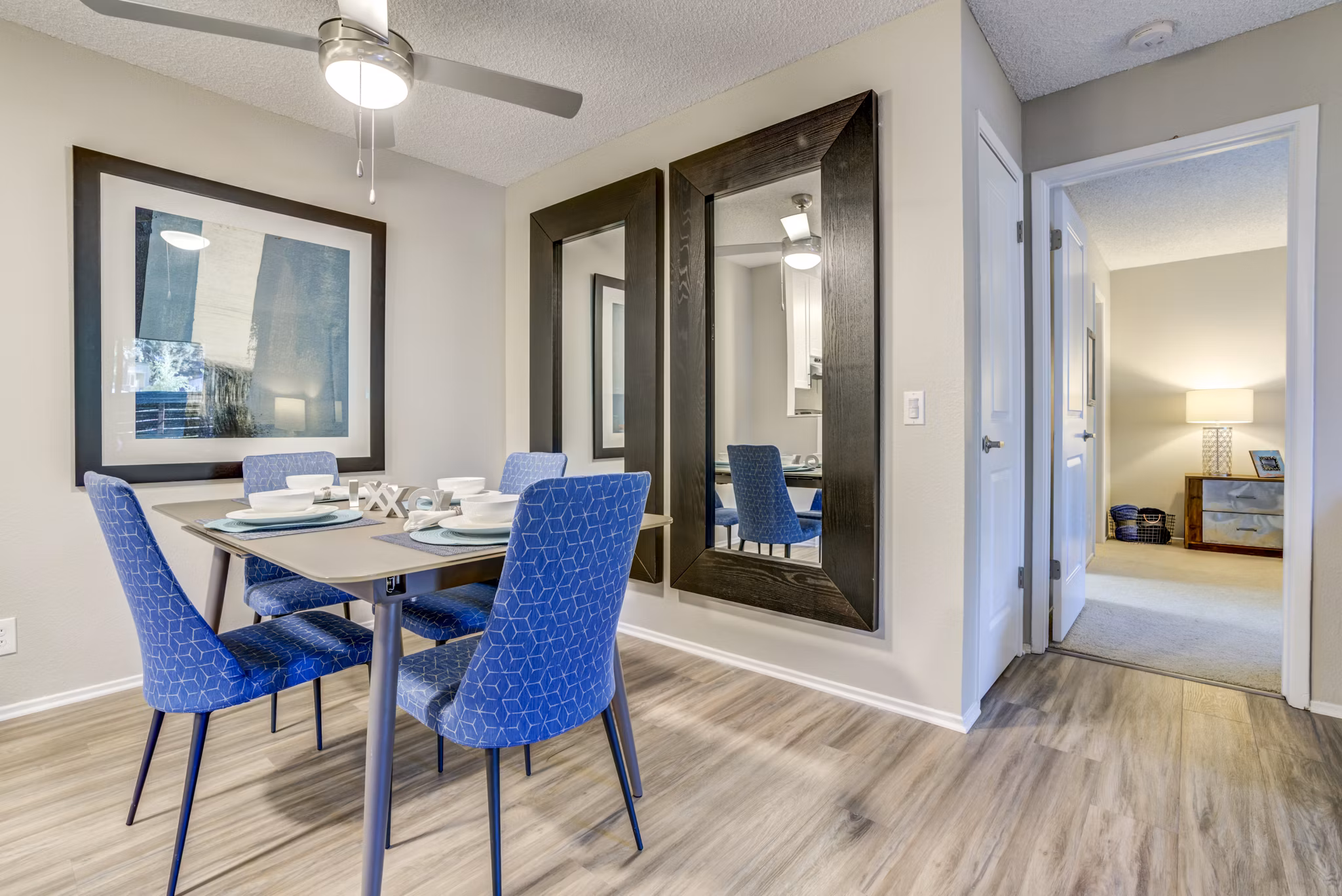 Dining Room at Evergreen Heights Apartments