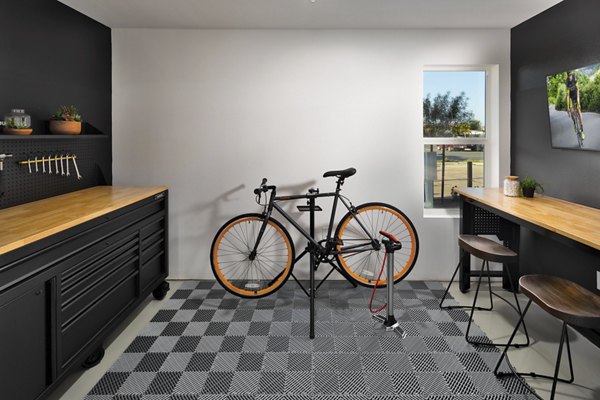 bike storage at Anden