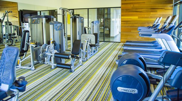 fitness center at Ridge at Robinson Apartments                                 