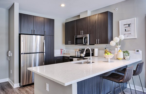 kitchen at Ridge at Robinson Apartments                           