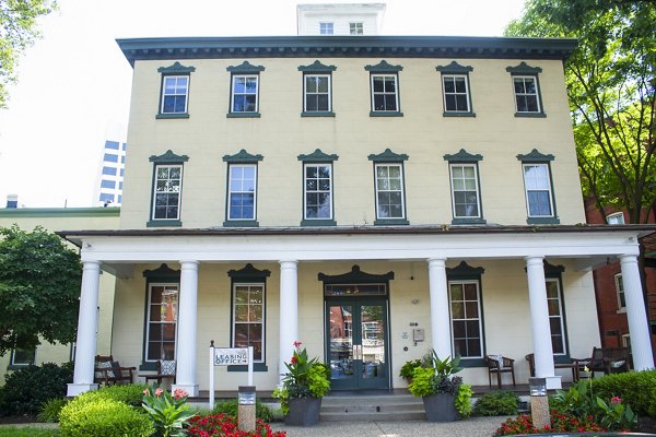 leasing office at Old Quaker Building Apartments