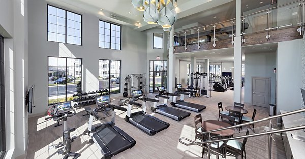 fitness center at Avia Apartments