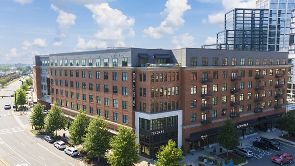 building at The Atherton Apartments