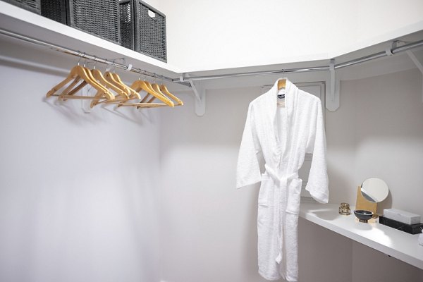 bedroom at The Atherton Apartments