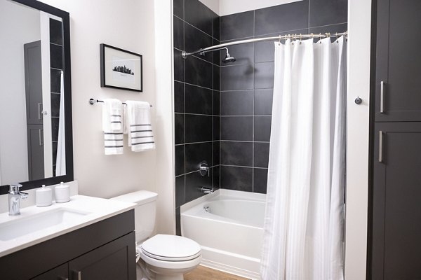 bathroom at Novel Atherton Apartments