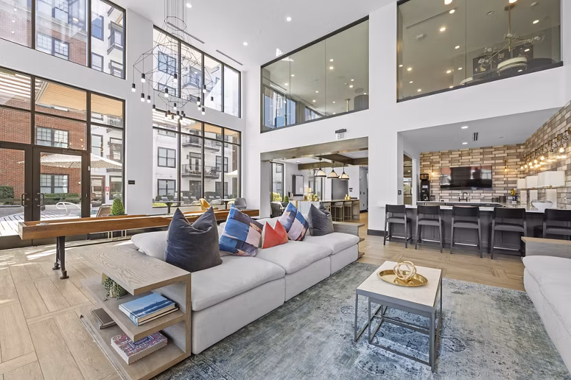 clubhouse at The Atherton Apartments