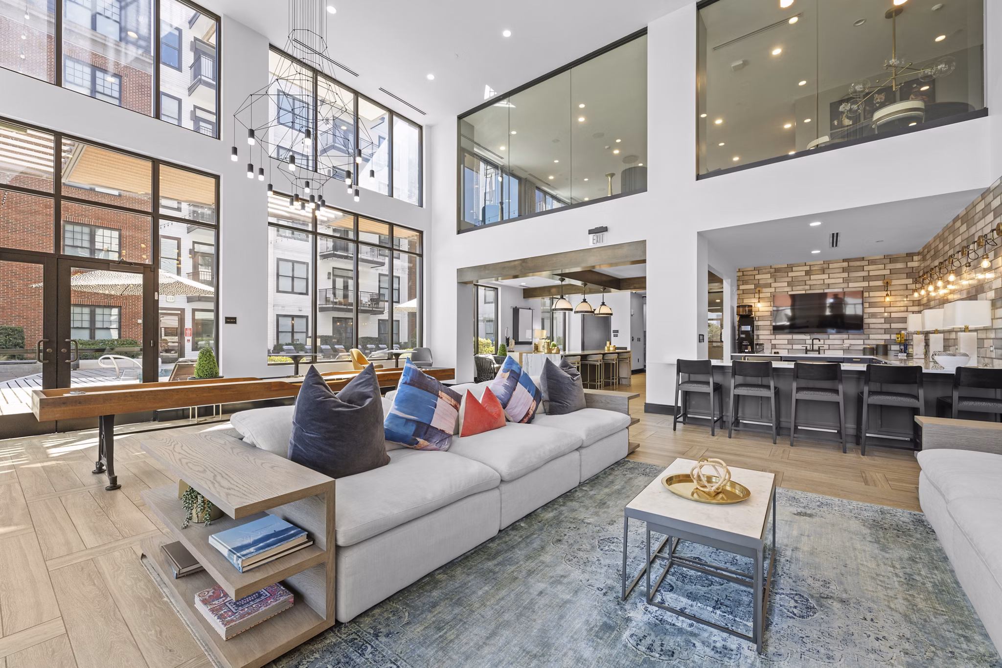 clubhouse at The Atherton Apartments