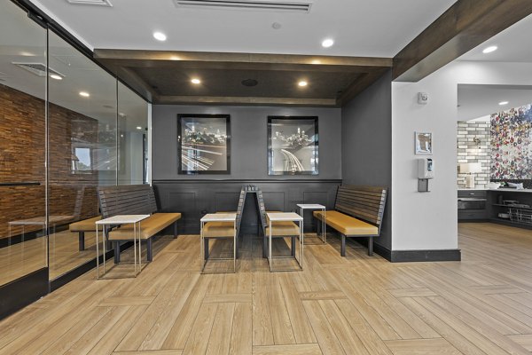 clubhouse at The Atherton Apartments