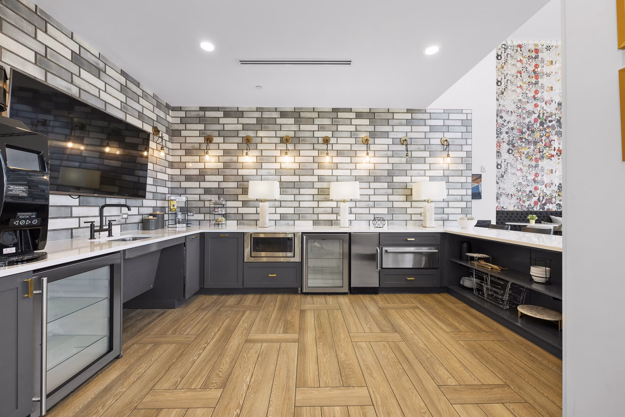clubhouse at The Atherton Apartments