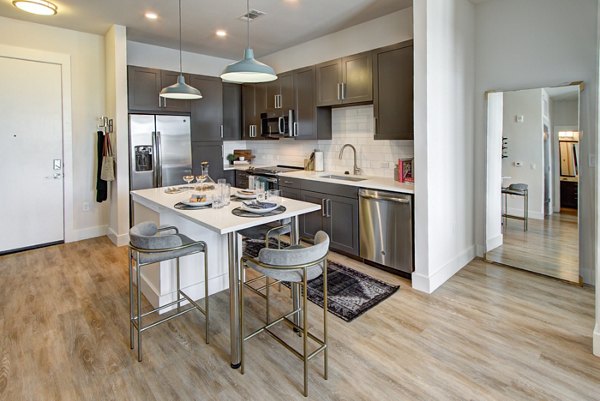 kitchen at The Atherton Apartments