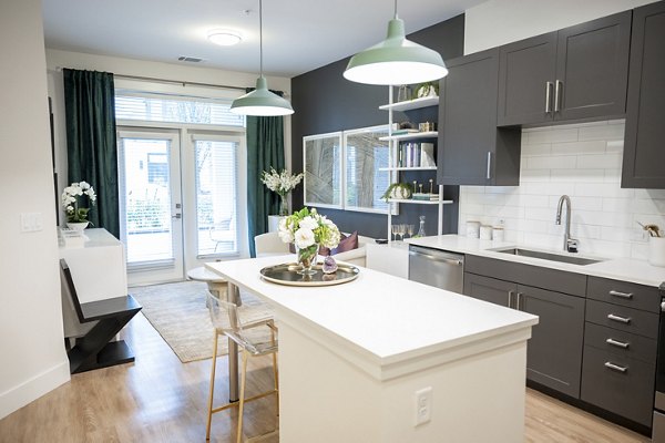 kitchen at The Atherton Apartments